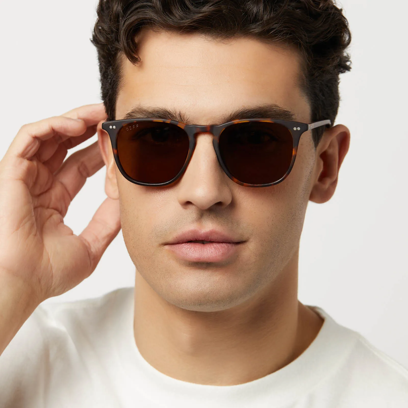 MAXWELL XL - MATTE RICH TORTOISE   BROWN   POLARIZED SUNGLASSES