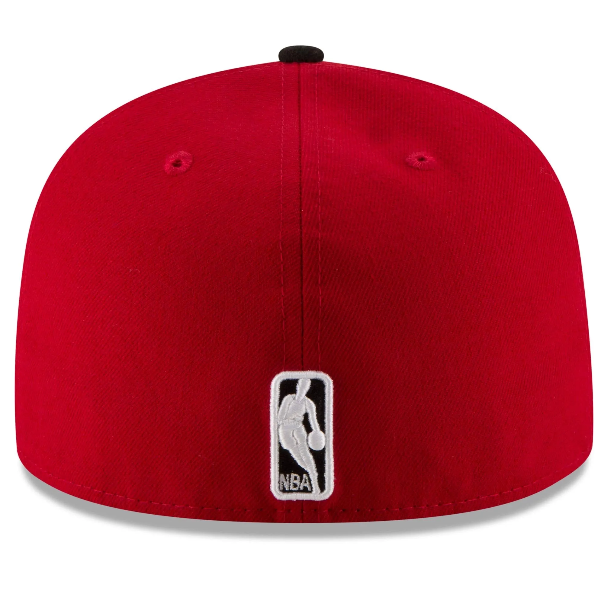 Men's Chicago Bulls New Era Red/Black Official Team Color 2Tone 59FIFTY Fitted Hat