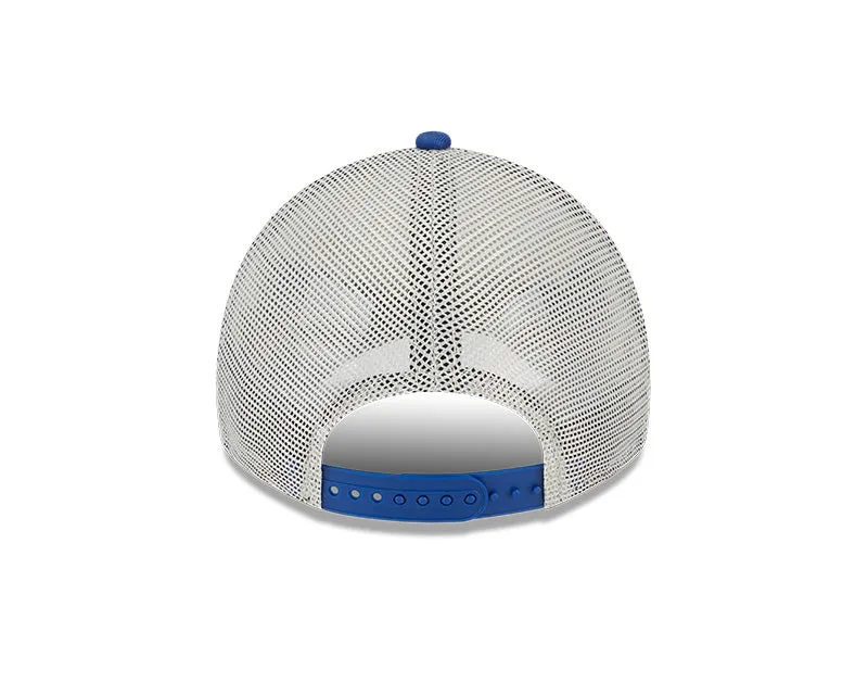 Men's Chicago Cubs Bullseye Royal Property 9TWENTY Adjustable Mesh Hat By New Era