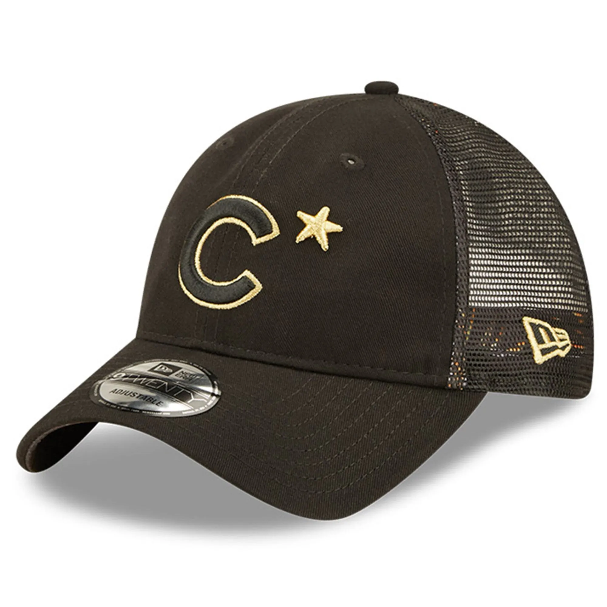 Men's Chicago Cubs New Era Black 2022 MLB All-Star Game 9TWENTY Adjustable Hat