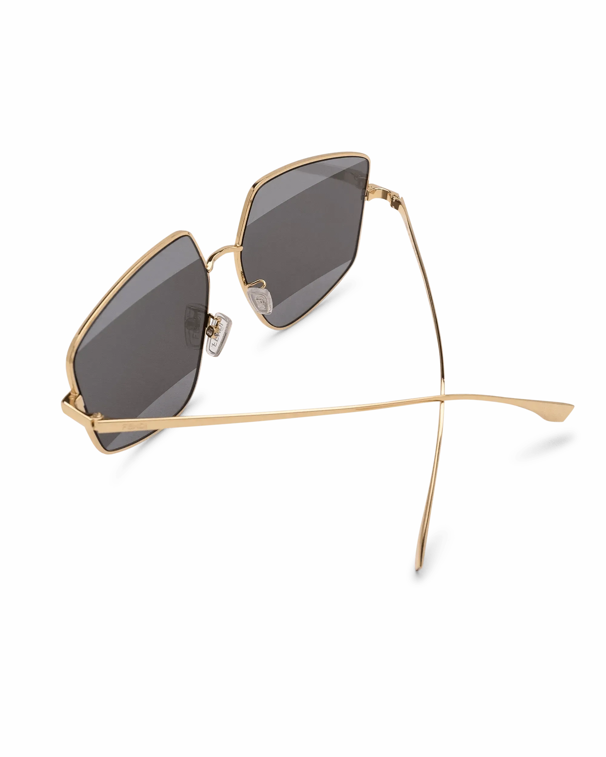 Mirrored Striped Sunglasses