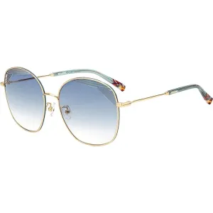 Missoni Women's Sunglasses - Gold Green Plastic Full Rim Frame | MIS 0014/S 0PEF