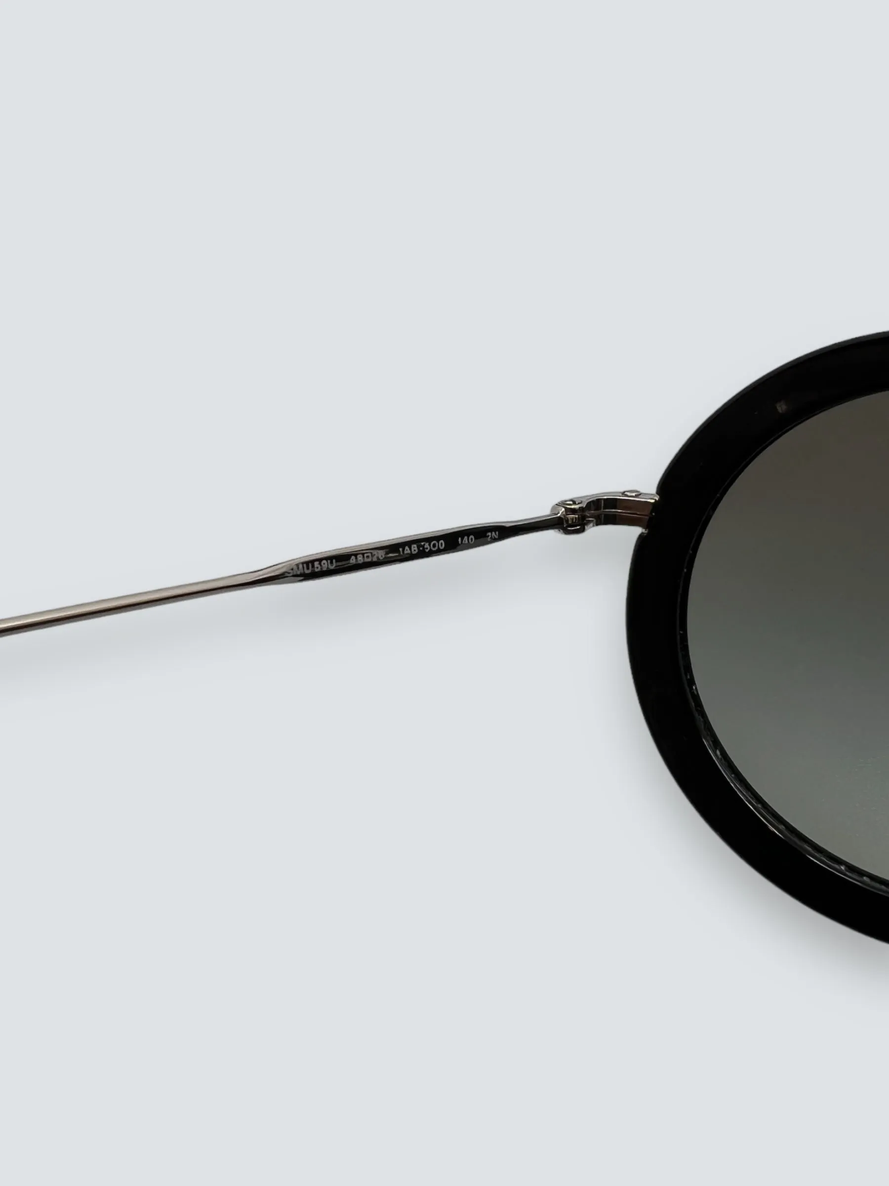 MiuMiu Brown Round Sunglasses