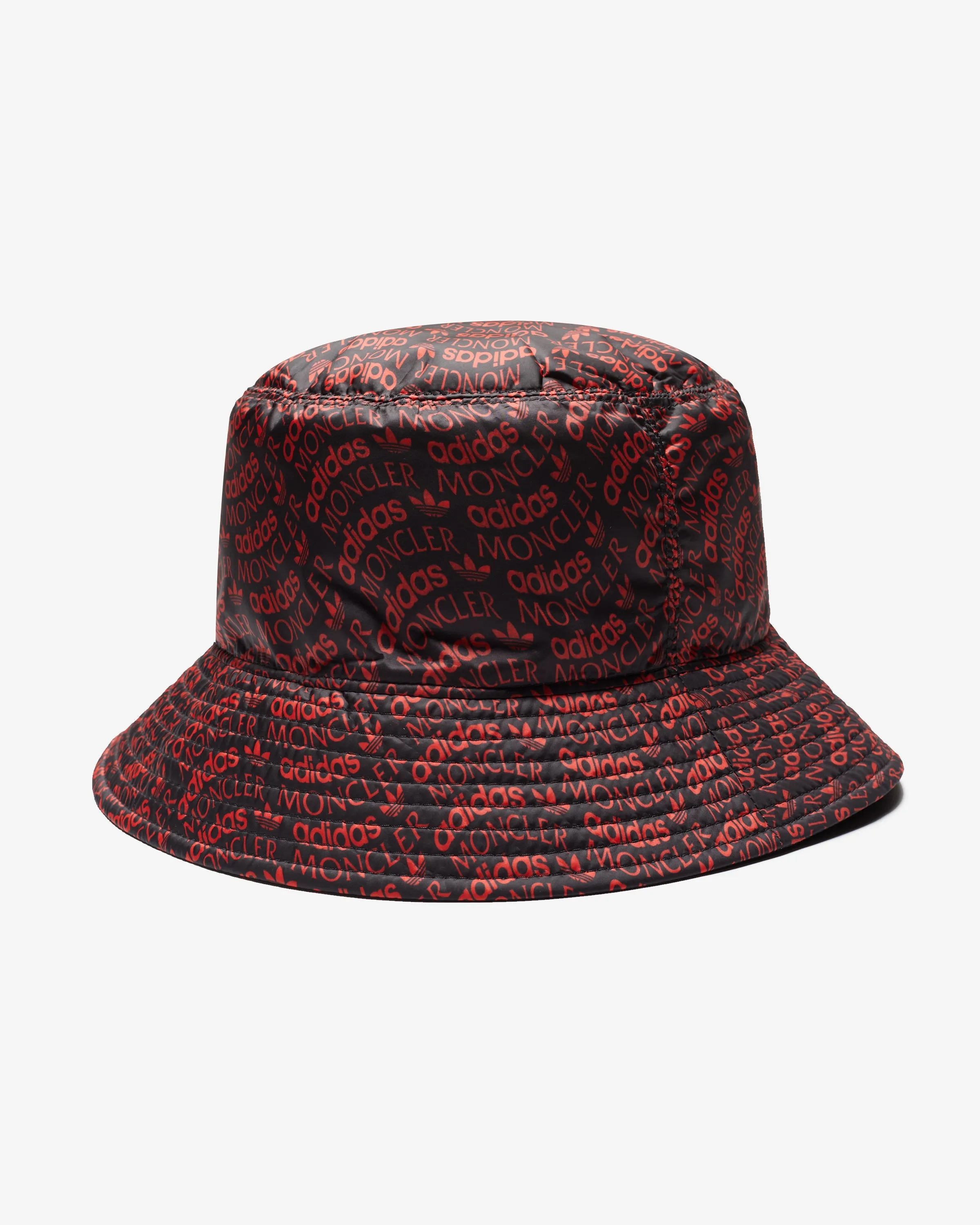 MONCLER X ADIDAS ORIGINALS BUCKET HAT - BLACK/ RED