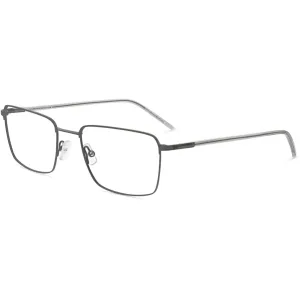 Morel Men's Eyeglasses - Grey Metal Full Rim Square Frame Demo Lens | 30247L GN09