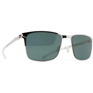 Mykita Men's Sunglasses - Shiny Silver Frame Neophan Polarized Lens | YANIR SSL_NP P