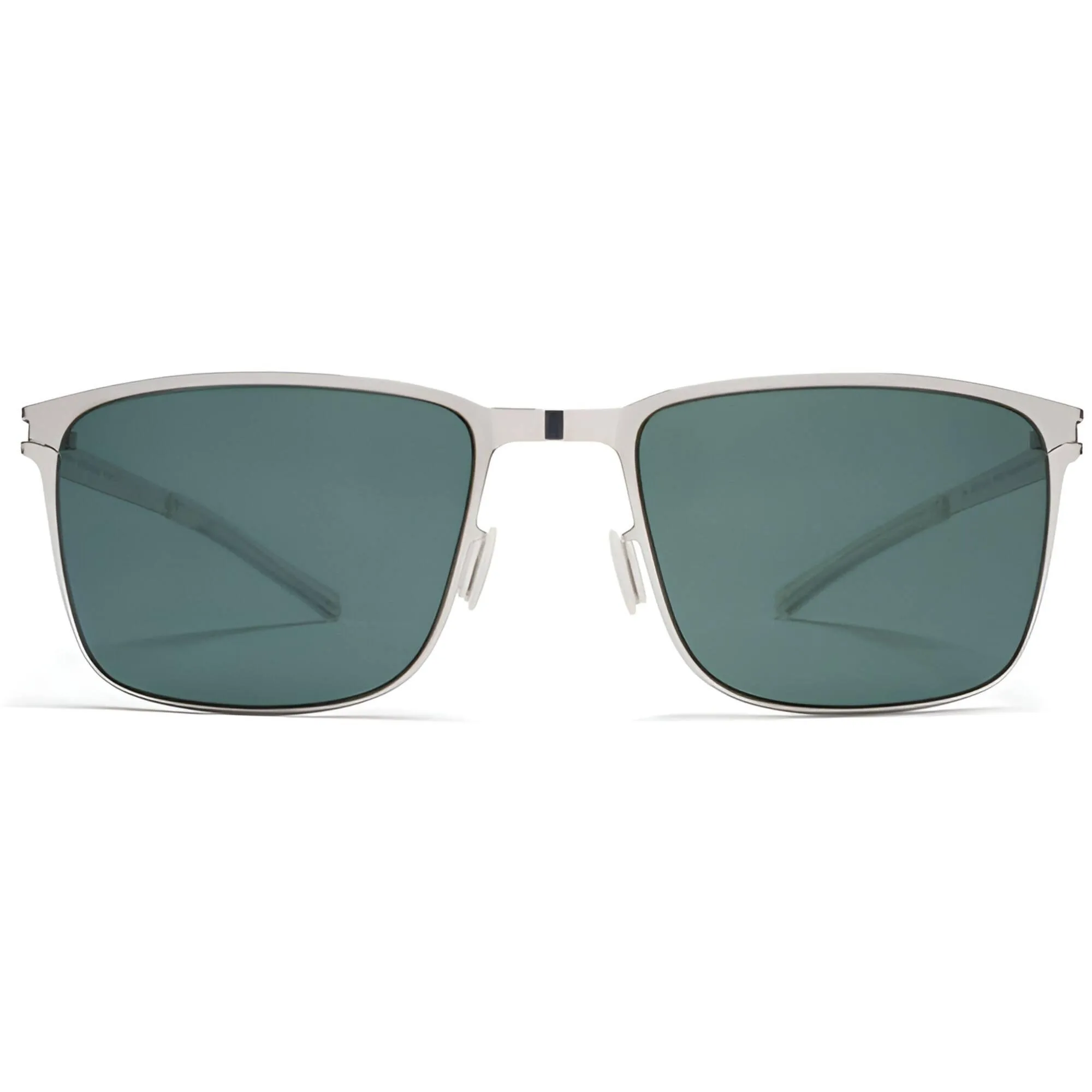 Mykita Men's Sunglasses - Shiny Silver Frame Neophan Polarized Lens | YANIR SSL_NP P