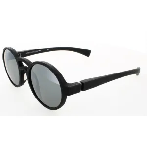 Mykita Unisex Sunglasses - Pitch Black Frame | MYLON-ORION-PITCH BLACK-COAL FLASH