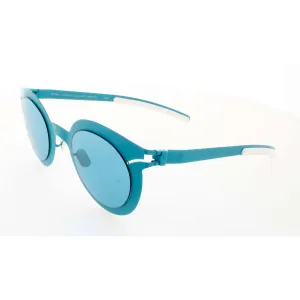 Mykita Unisex Sunglasses - Turquoise Metal Frame | COB-ATIARA-TURQ-TURQ SOLID COL F26