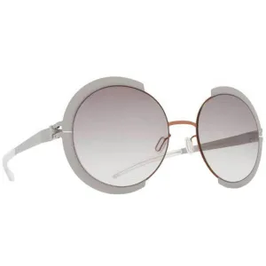 Mykita Women's Sunglasses - Grey Gradient Lens Shiny Copper/Stone Grey | HOUSTON 361