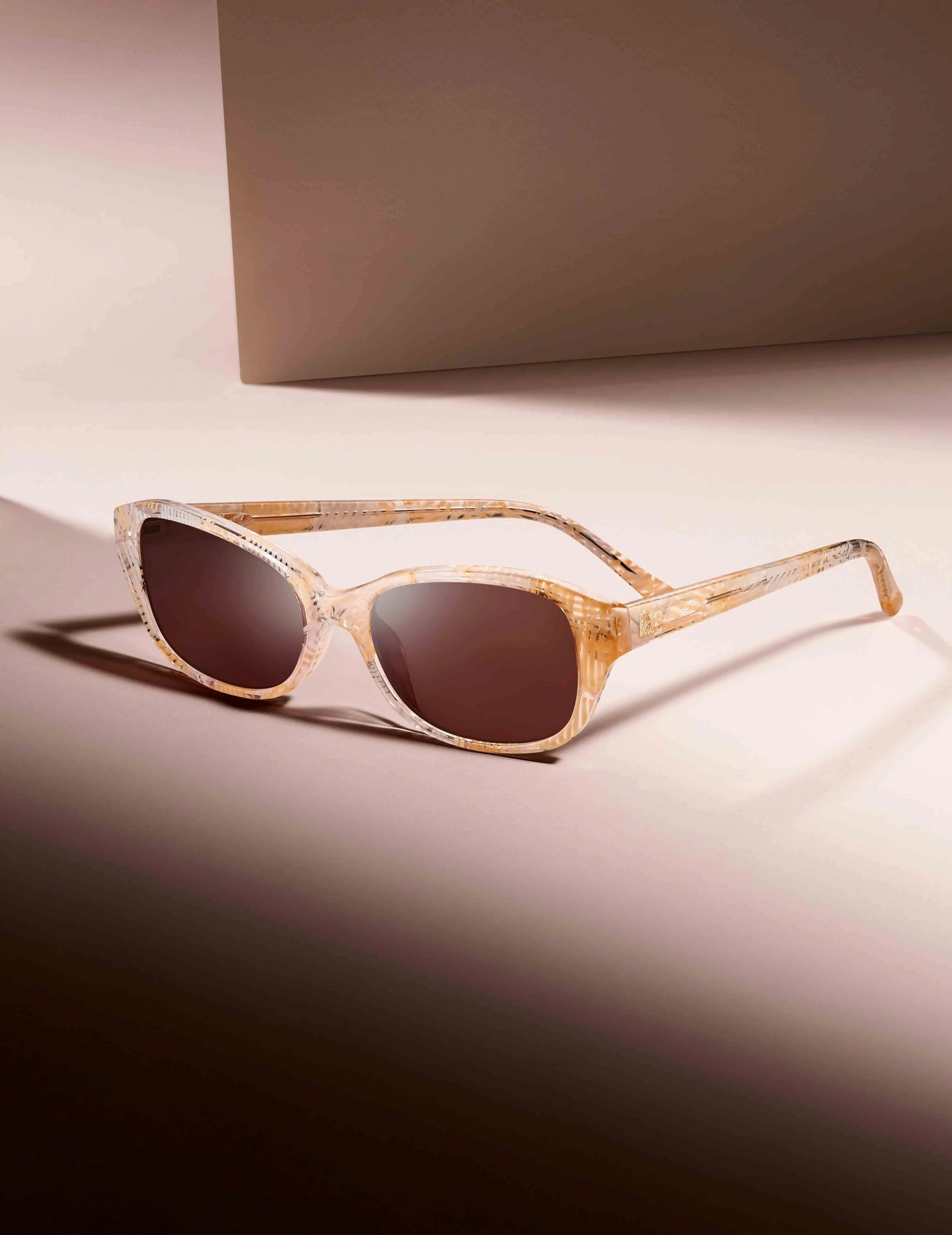 Narrow Rounded Rectangle Sunglasses