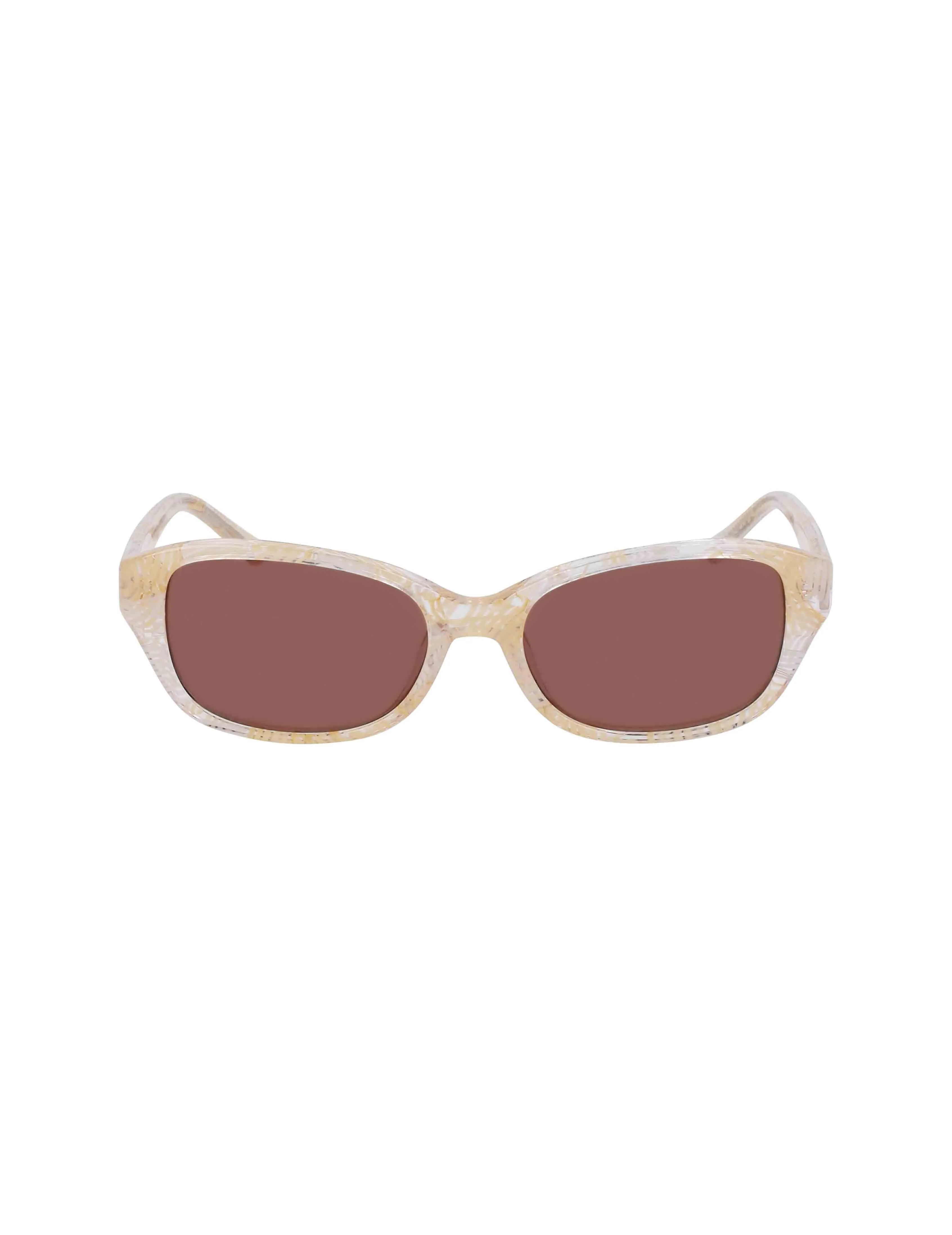 Narrow Rounded Rectangle Sunglasses