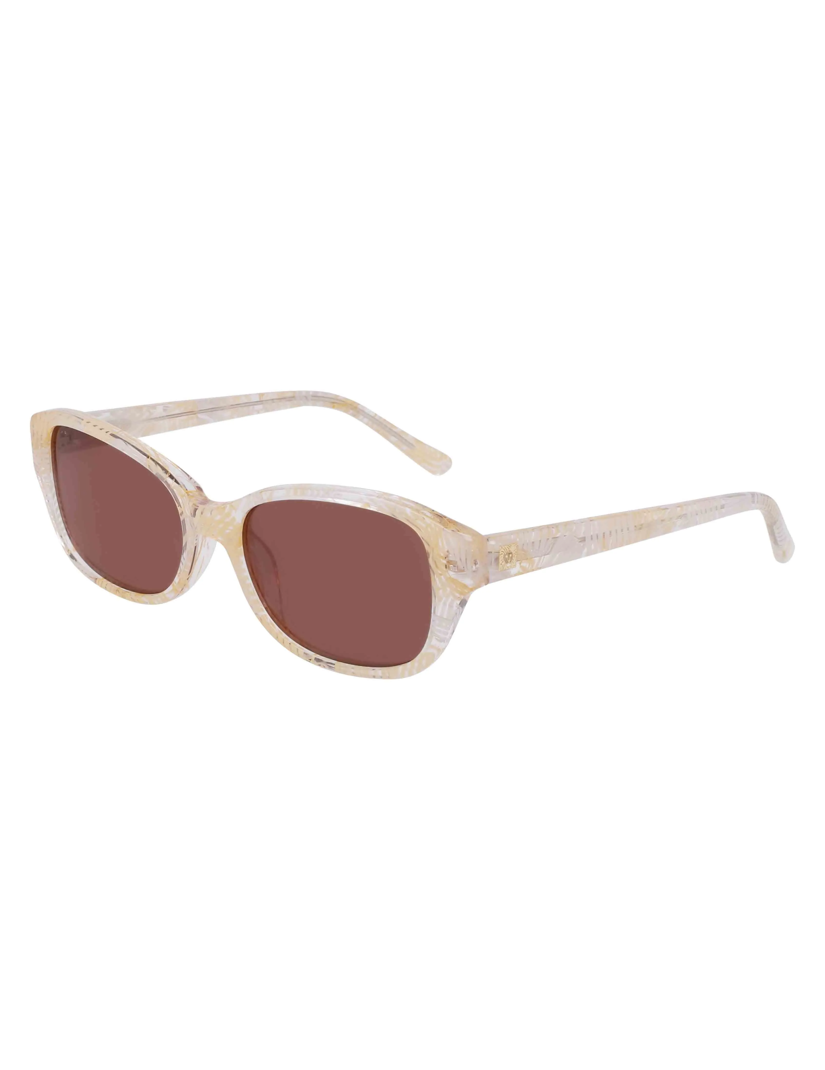 Narrow Rounded Rectangle Sunglasses