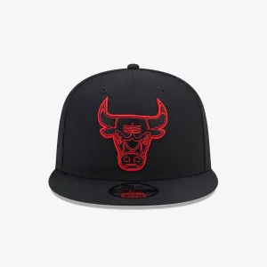 New Era | CHICAGO BULLS REPREVE BLACK 9FIFTY SNAPBACK CAP  { BLACK