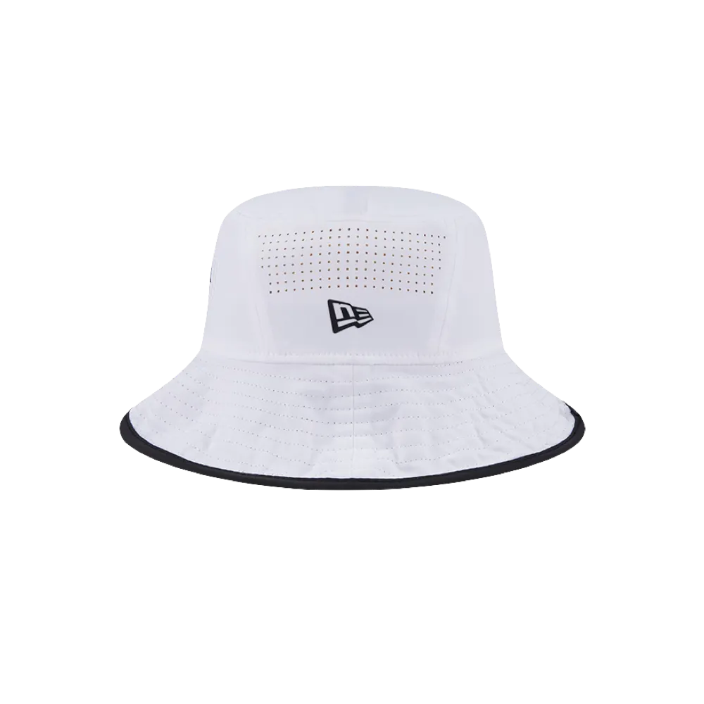 New Era Miami HEAT White Bucket Hat