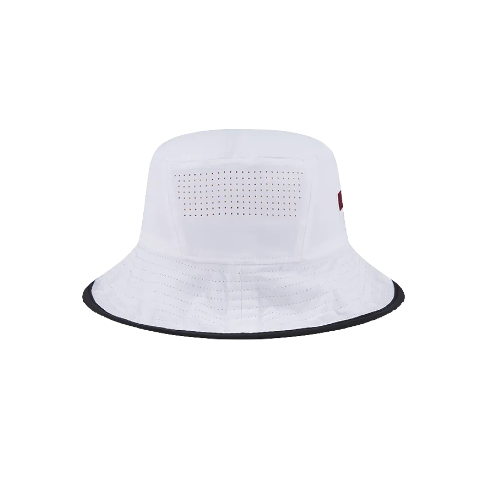 New Era Miami HEAT White Bucket Hat