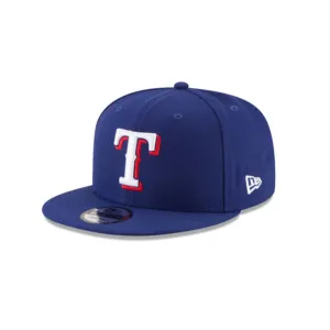 New Era Texas Rangers Mlb Basic 9Fifty Snapback - BLUE/RED