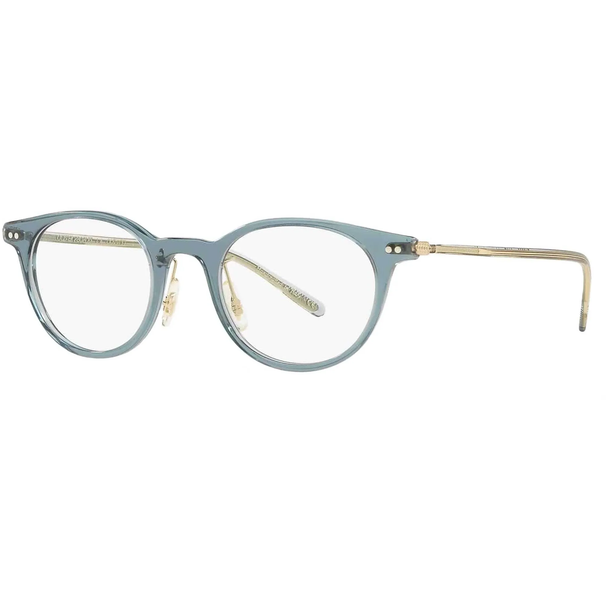 Oliver Peoples Unisex Eyeglasses - Washed Teal Round | OLIVER PEOPLES OV5383 1617