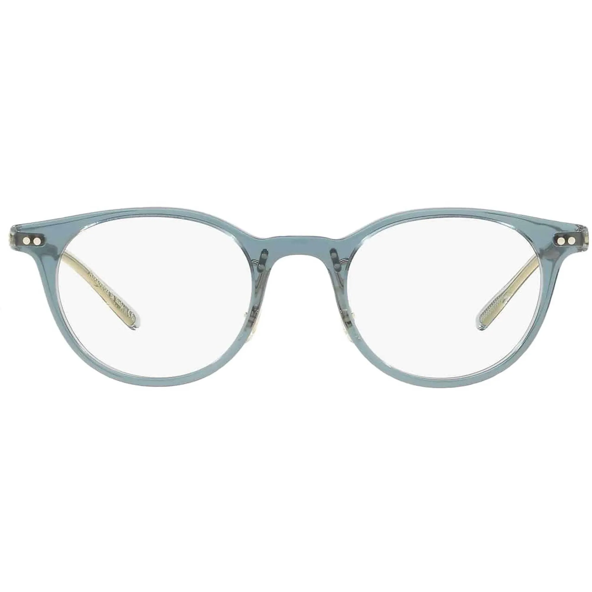 Oliver Peoples Unisex Eyeglasses - Washed Teal Round | OLIVER PEOPLES OV5383 1617