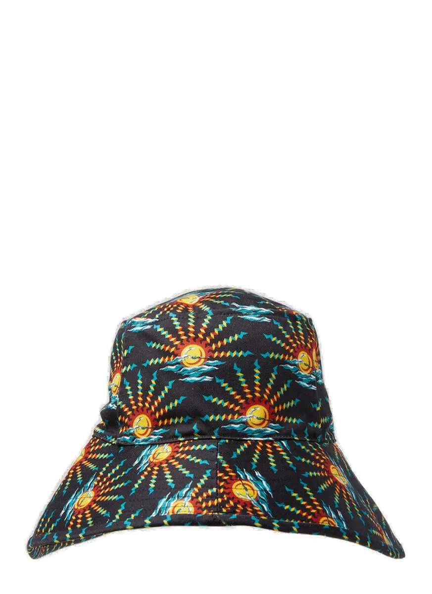 Paco Rabanne Allover Sun Motif Bucket Hat
