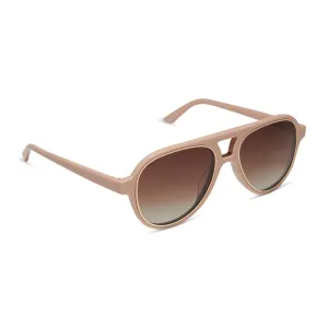 PIA - NUDE   BROWN GRADIENT   POLARIZED SUNGLASSES