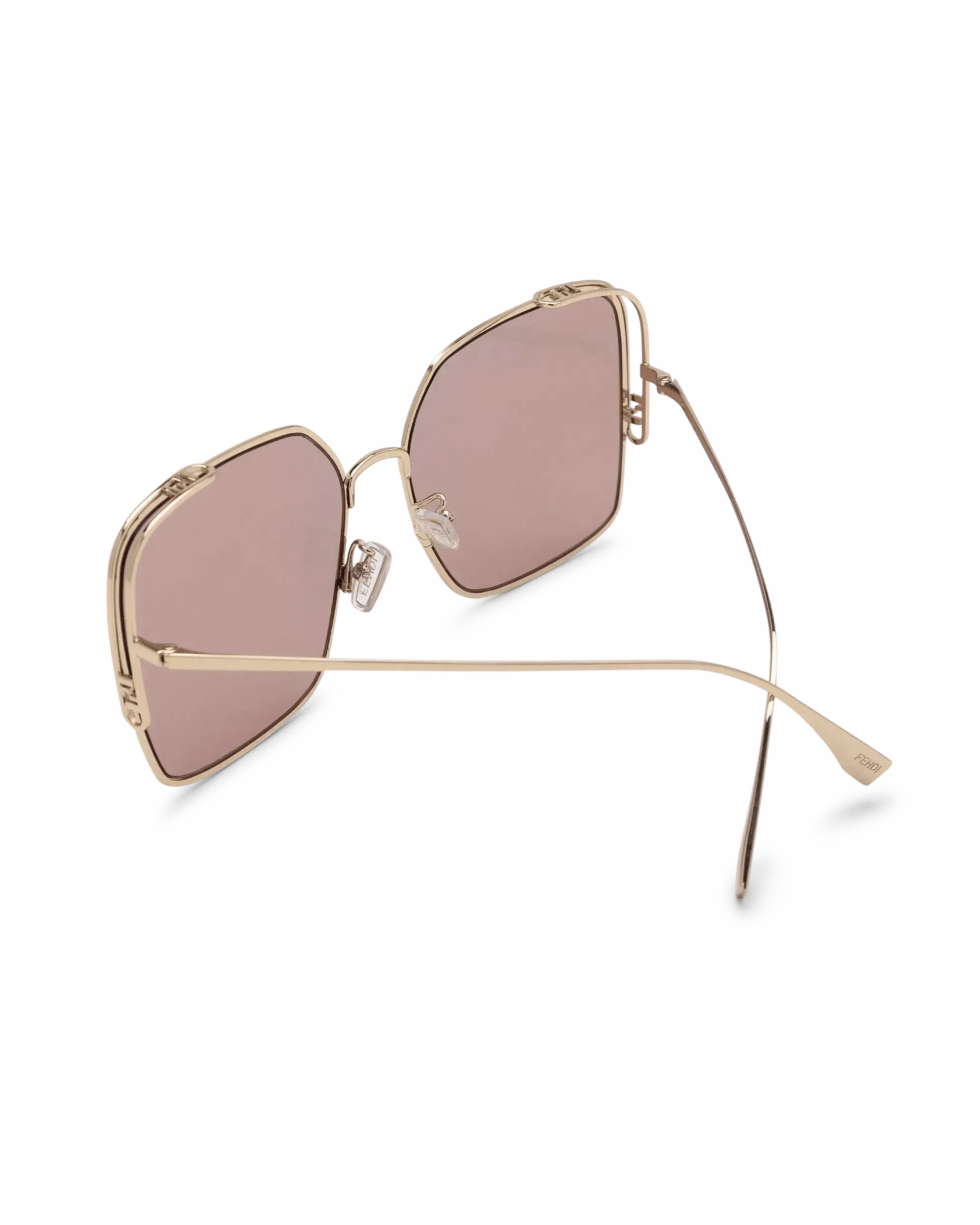 Pink Lens O’Lock Square Sunglasses