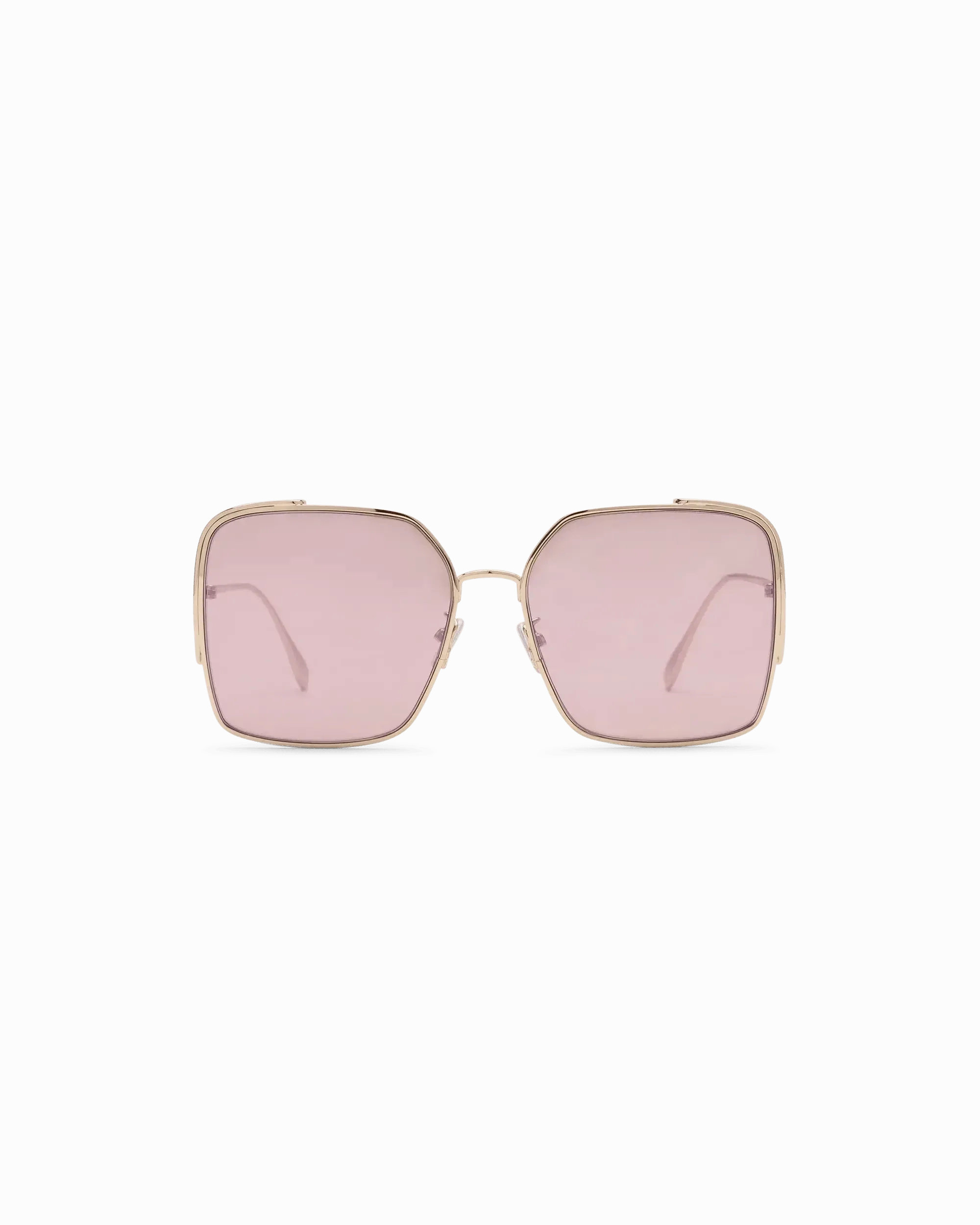 Pink Lens O’Lock Square Sunglasses