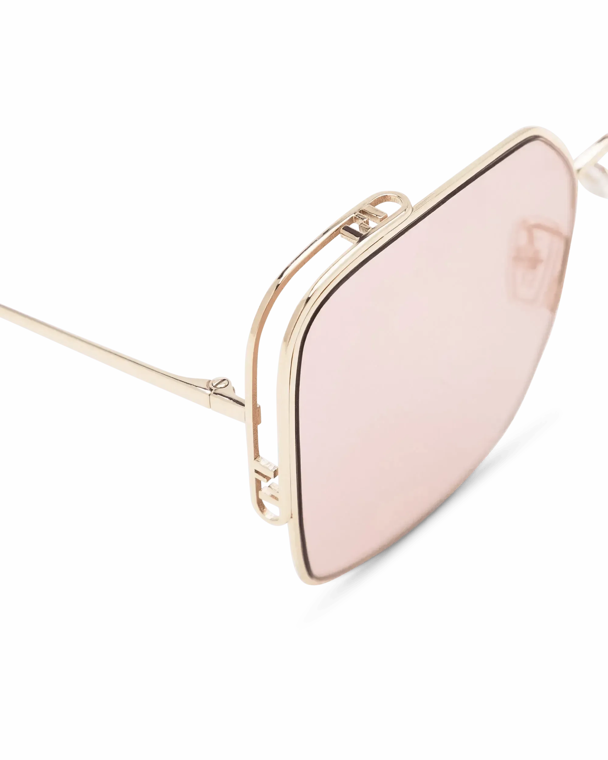 Pink Lens O’Lock Square Sunglasses