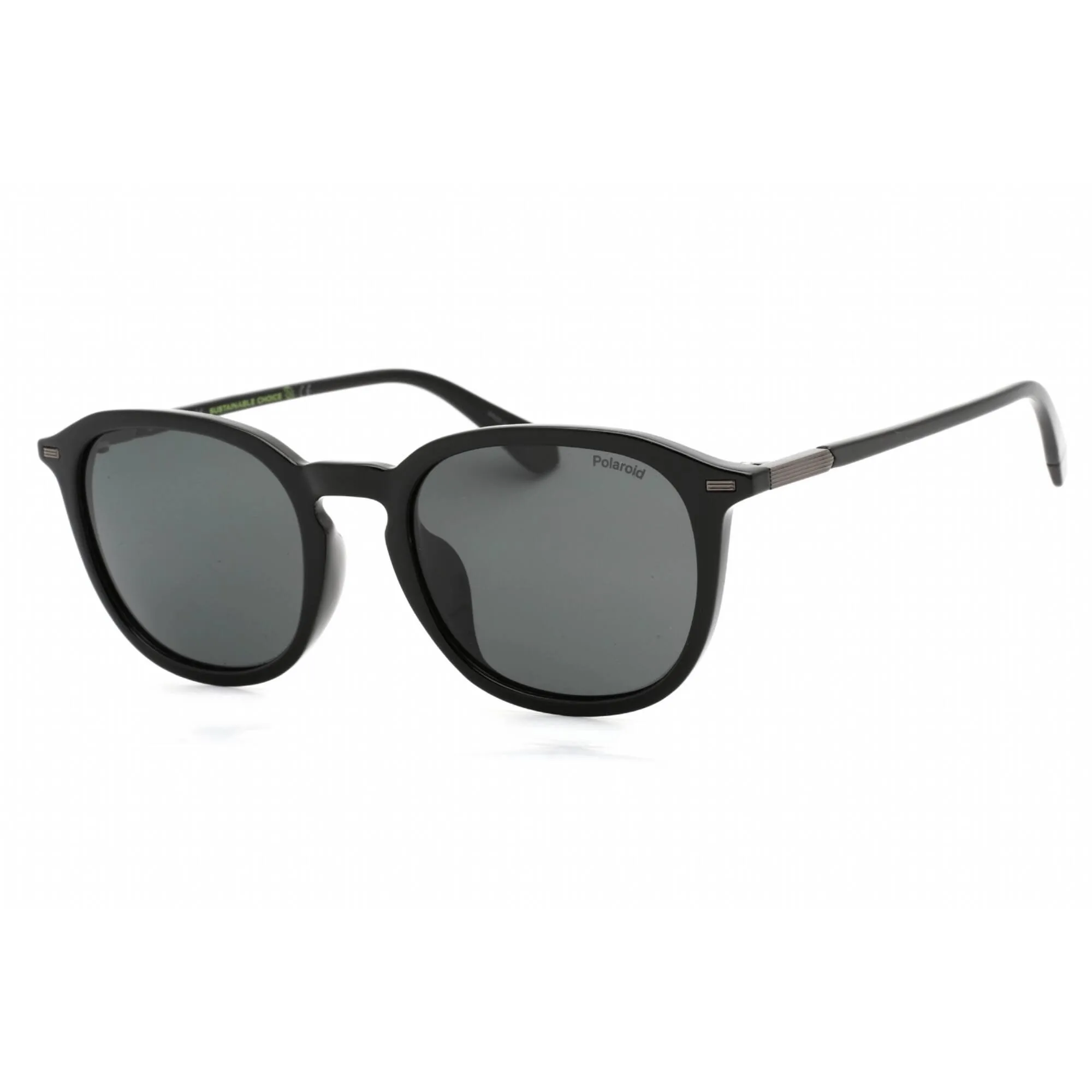 Polaroid Core Men's Sunglasses - Black Frame Grey Polarized Lens | PLD 2115/F/S 807 M9