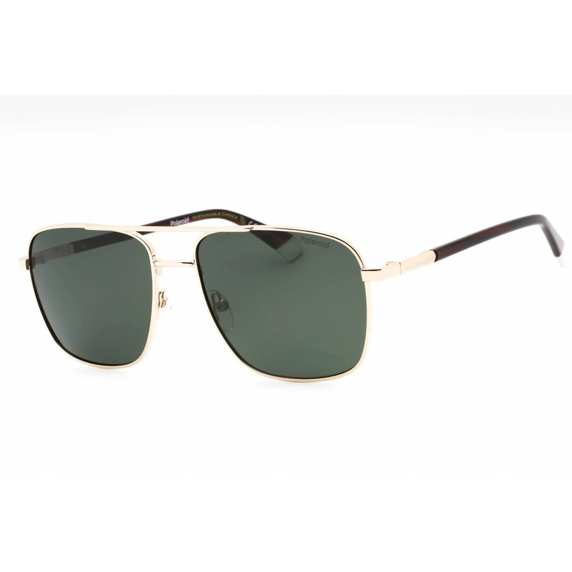 Polaroid Core Men's Sunglasses - Gold Pilot Metal Frame | PLD 4128/S/X 0J5G UC