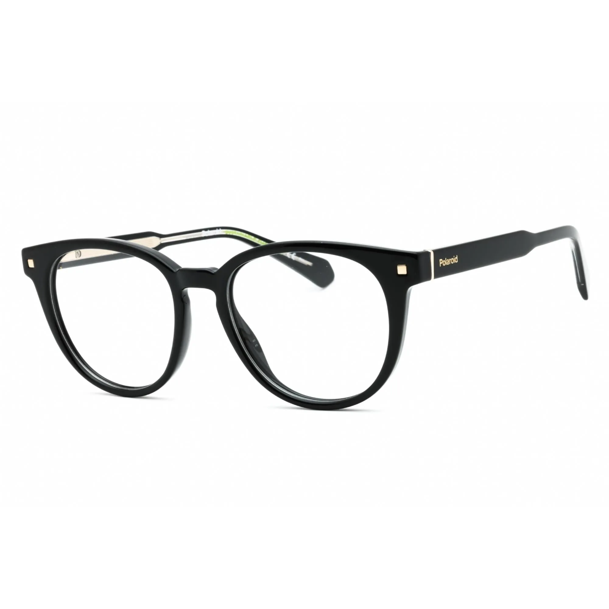 Polaroid Core Unisex Eyeglasses - Black Acetate Full Rim Frame | PLD D445 0807 00