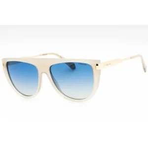 Polaroid Core Women's Sunglasses - Beige Frame Blue Sf Lens | PLD 6221/S/X 010A Z7