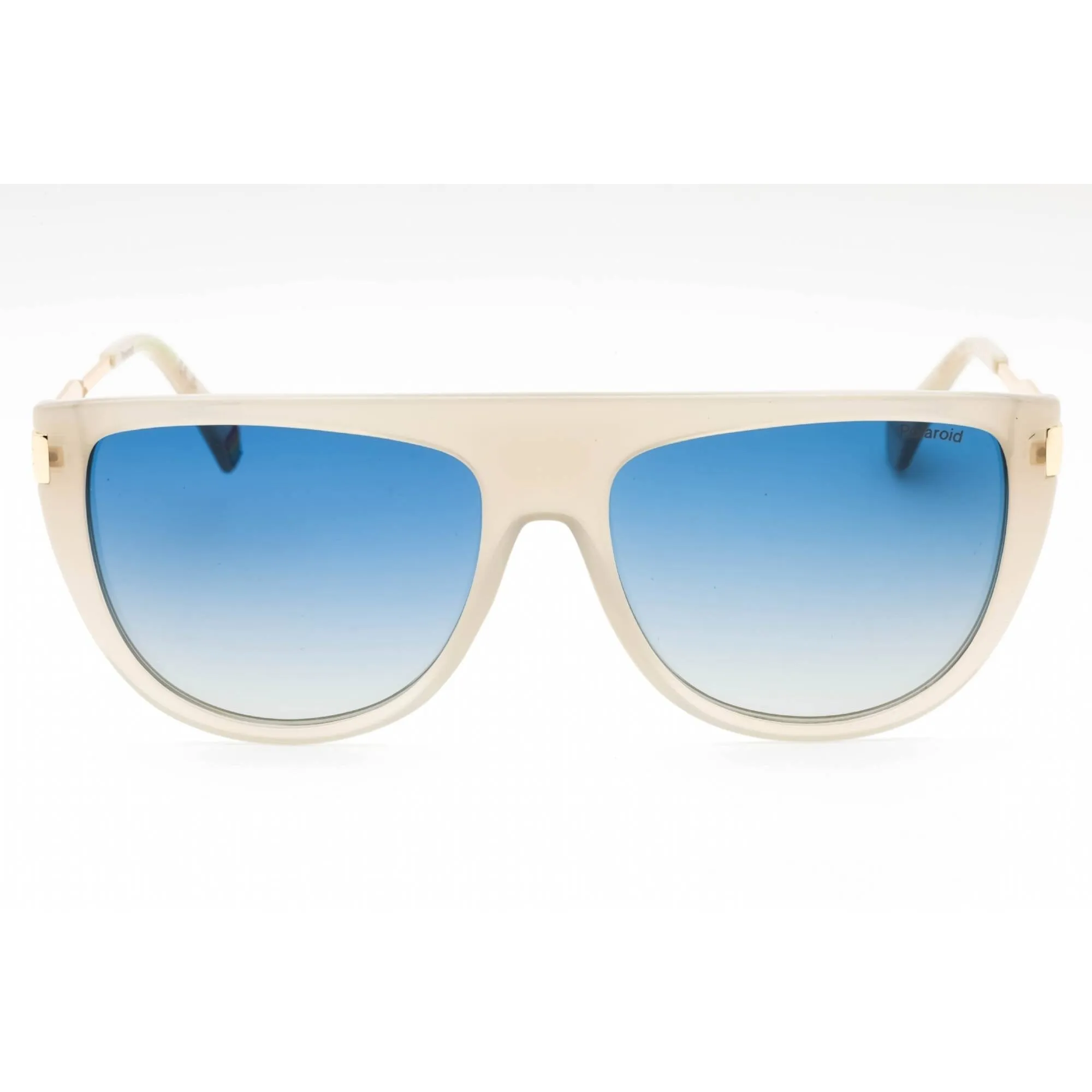 Polaroid Core Women's Sunglasses - Beige Frame Blue Sf Lens | PLD 6221/S/X 010A Z7