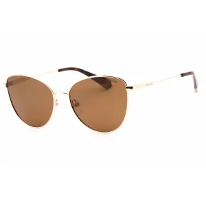 Polaroid Core Women's Sunglasses - Gold Copper Cat Eye Frame | PLD 6188/S 0DDB SP