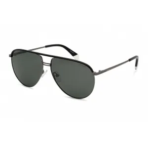 Polaroid Men's Sunglasses - Ruthenium Green Metal Pilot Frame | PLD 2089/S/X 0SMF