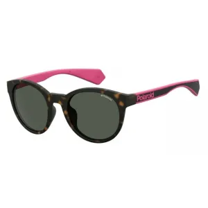 Polaroid Unisex Sunglasses - Havana Fuchsia Frame | POLAROID PLD 6063/G/S 0C4B/M9