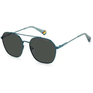 Polaroid Unisex Sunglasses - Matte Havana Metal Cat Eye Frame | PLD1027/U/S 0N9P