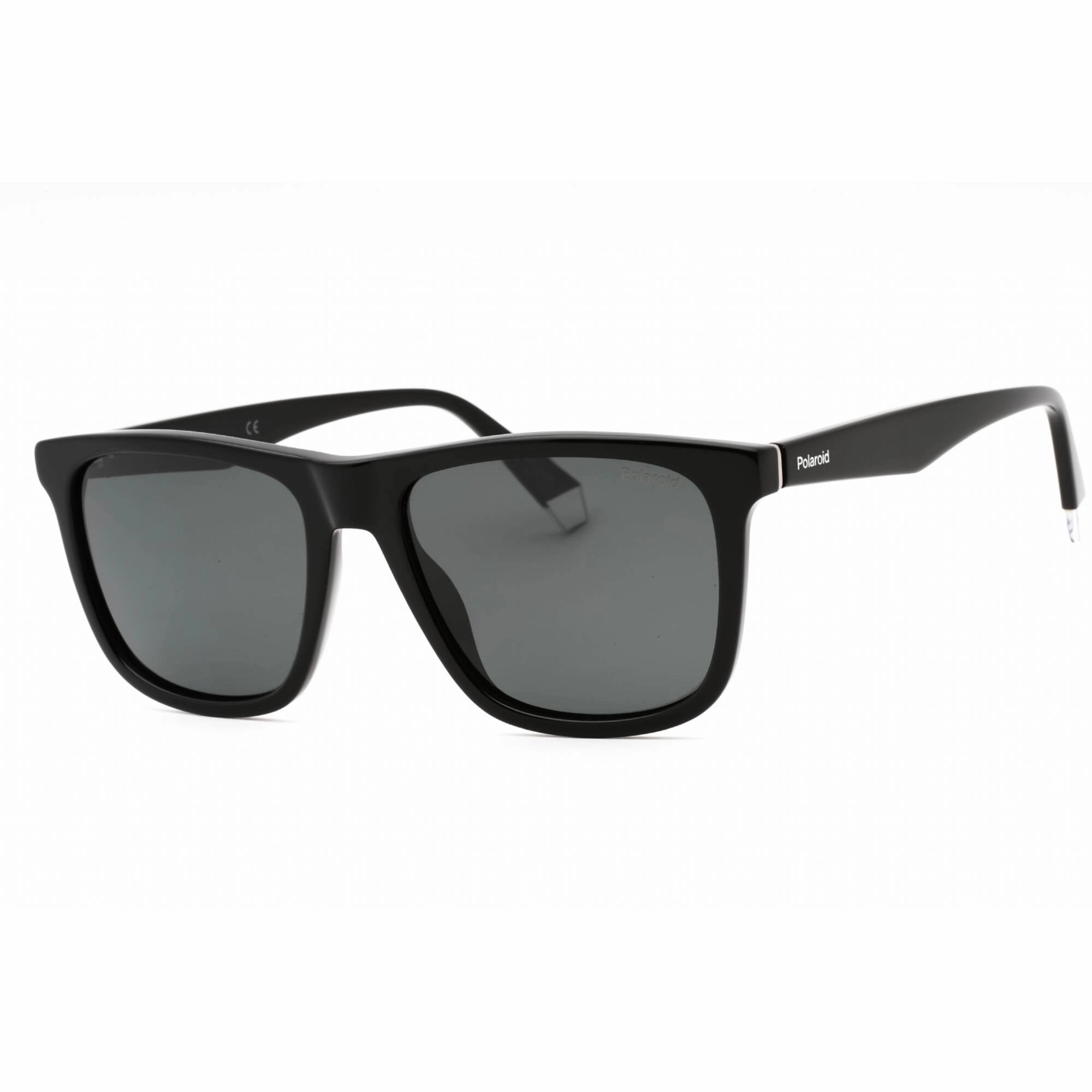 Polaroid Core Men's Sunglasses - Black Rectangular Full Rim | PLD 2102/S/X 0807 M9