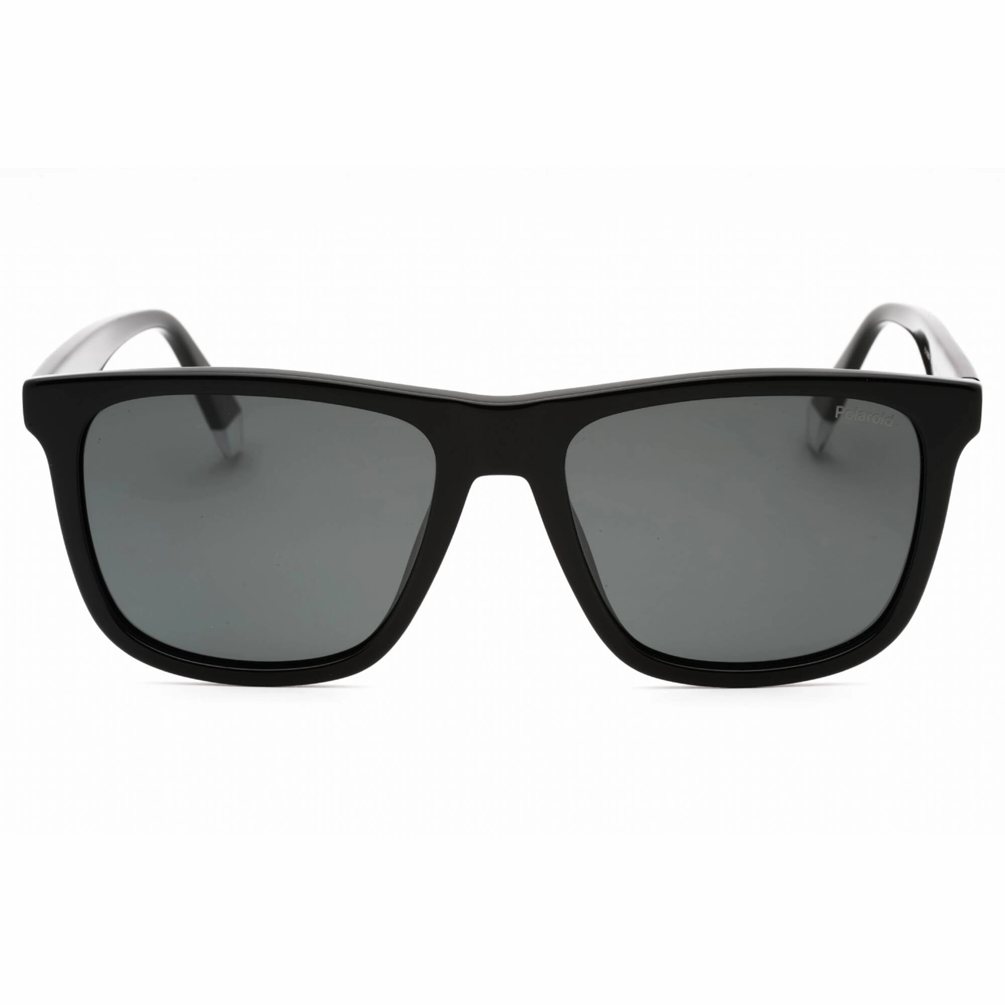 Polaroid Core Men's Sunglasses - Black Rectangular Full Rim | PLD 2102/S/X 0807 M9