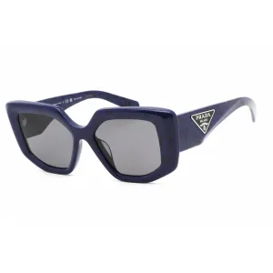 Prada Women's Sunglasses - Baltic Marble Rectangular Shape Frame | 0PR 14ZSF 18D5Z1