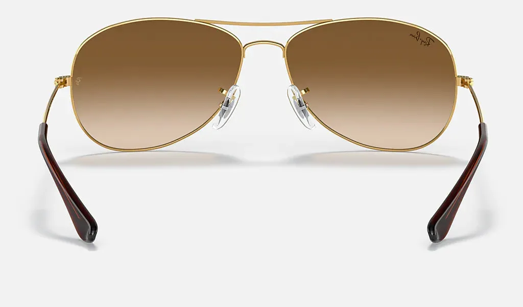Ray-Ban COCKPIT RB3362 001-51 56m Gold/Brown Gradient