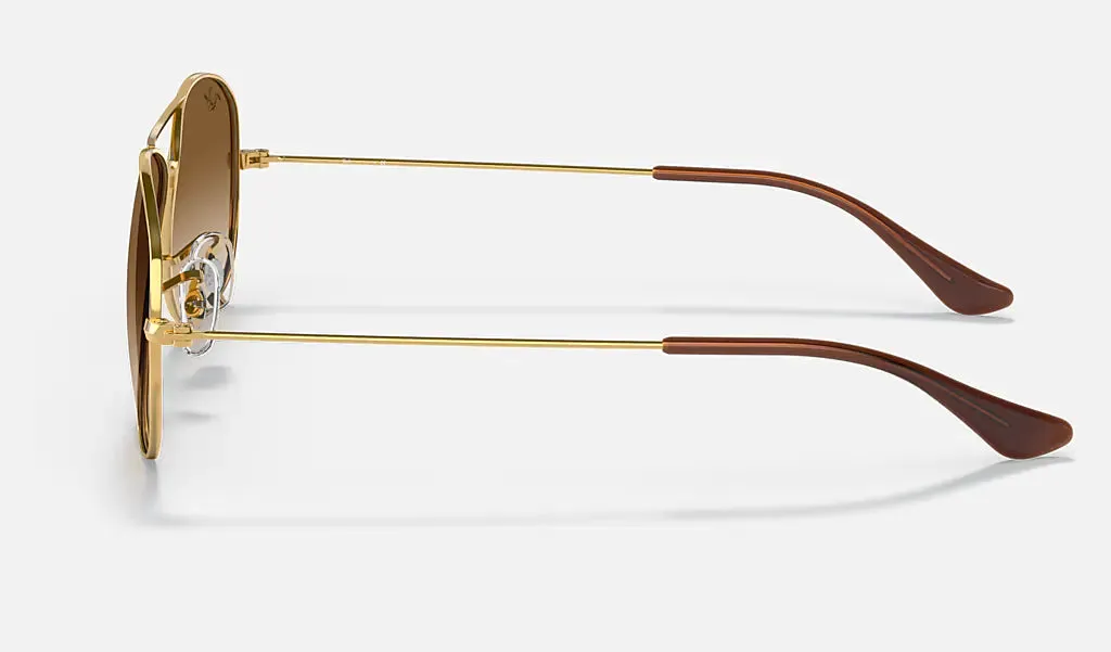 Ray-Ban COCKPIT RB3362 001-51 56m Gold/Brown Gradient