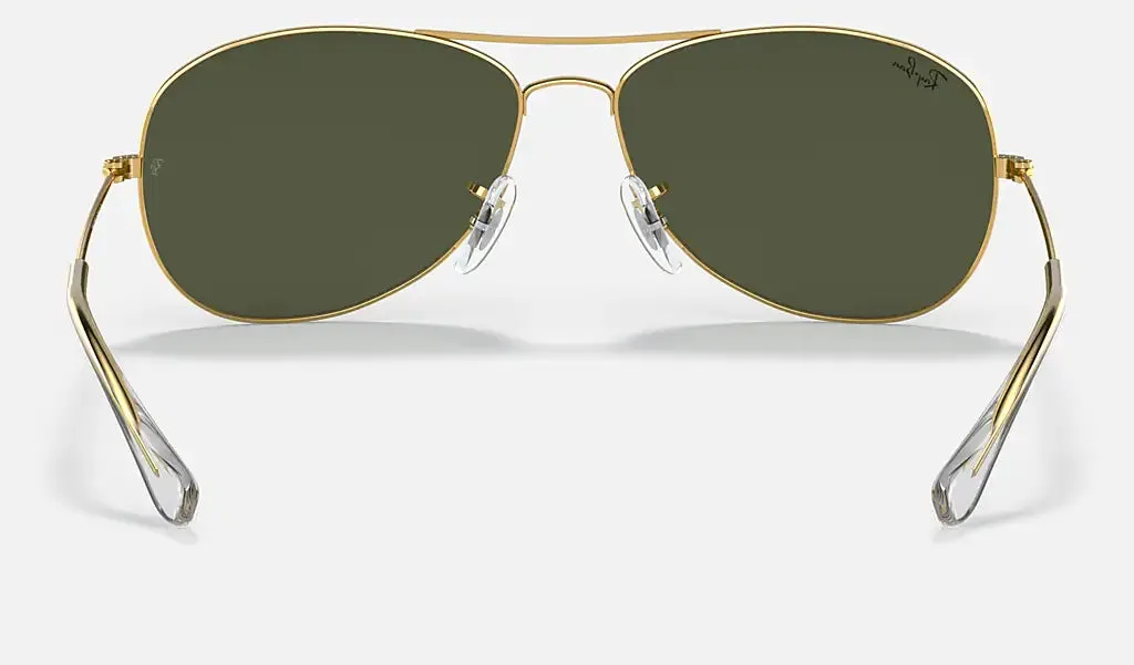 Ray-Ban COCKPIT RB3362 001-59mm Gold/Gray-Green 59mm