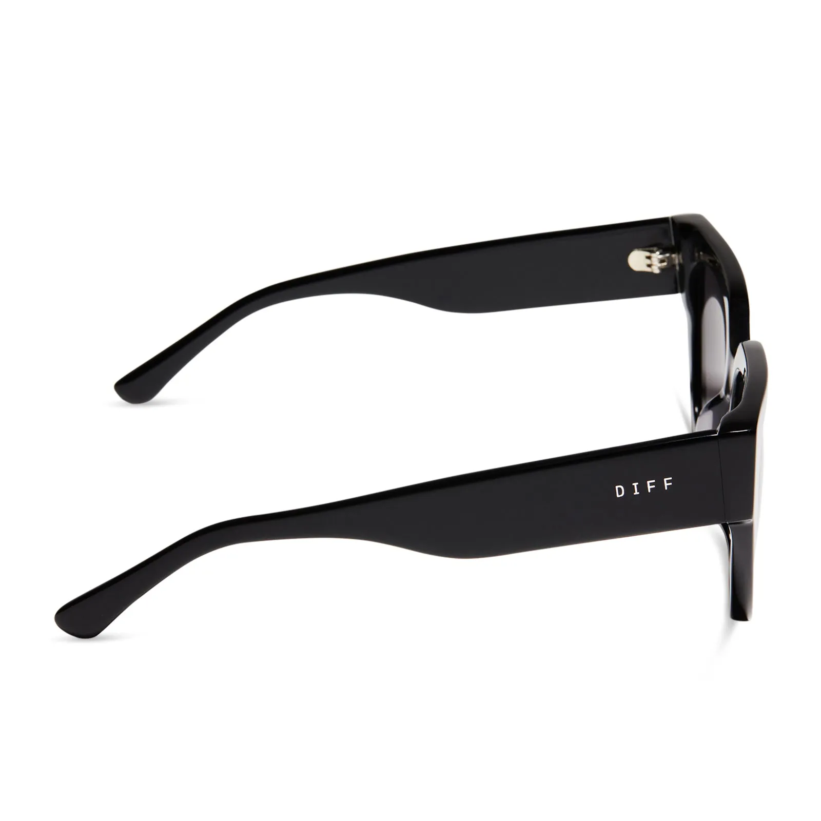 REMI II - BLACK   GREY POLARIZED SUNGLASSES