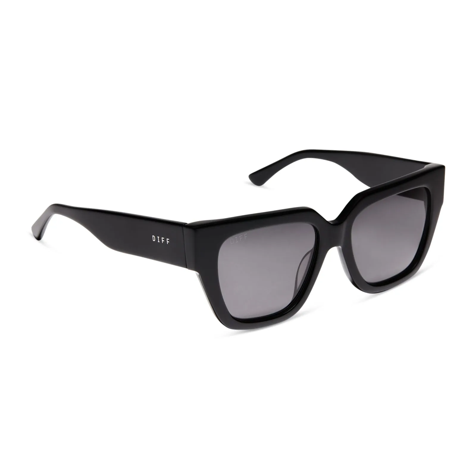 REMI II - BLACK   GREY POLARIZED SUNGLASSES