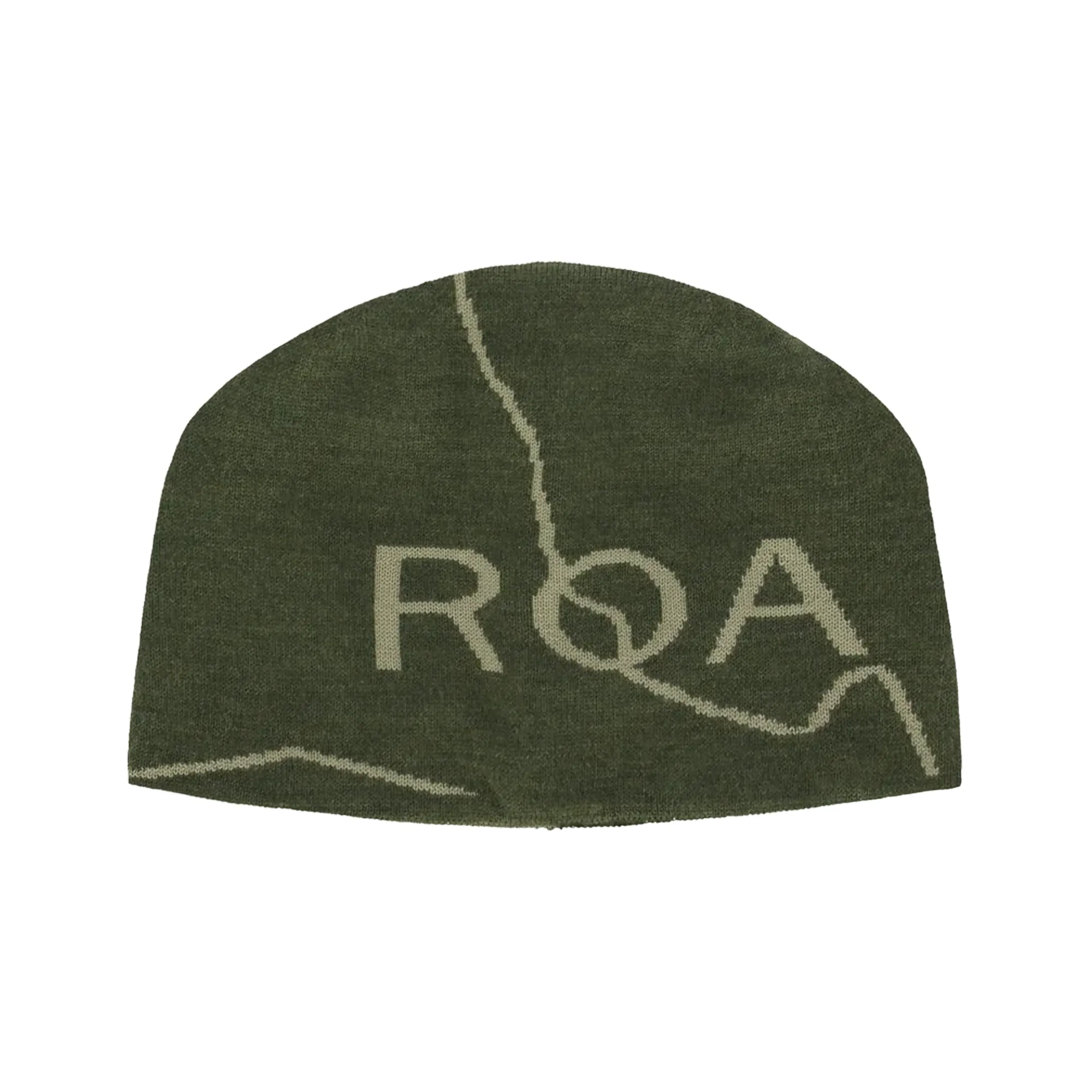 ROA Beanie Logo Dark Olive
