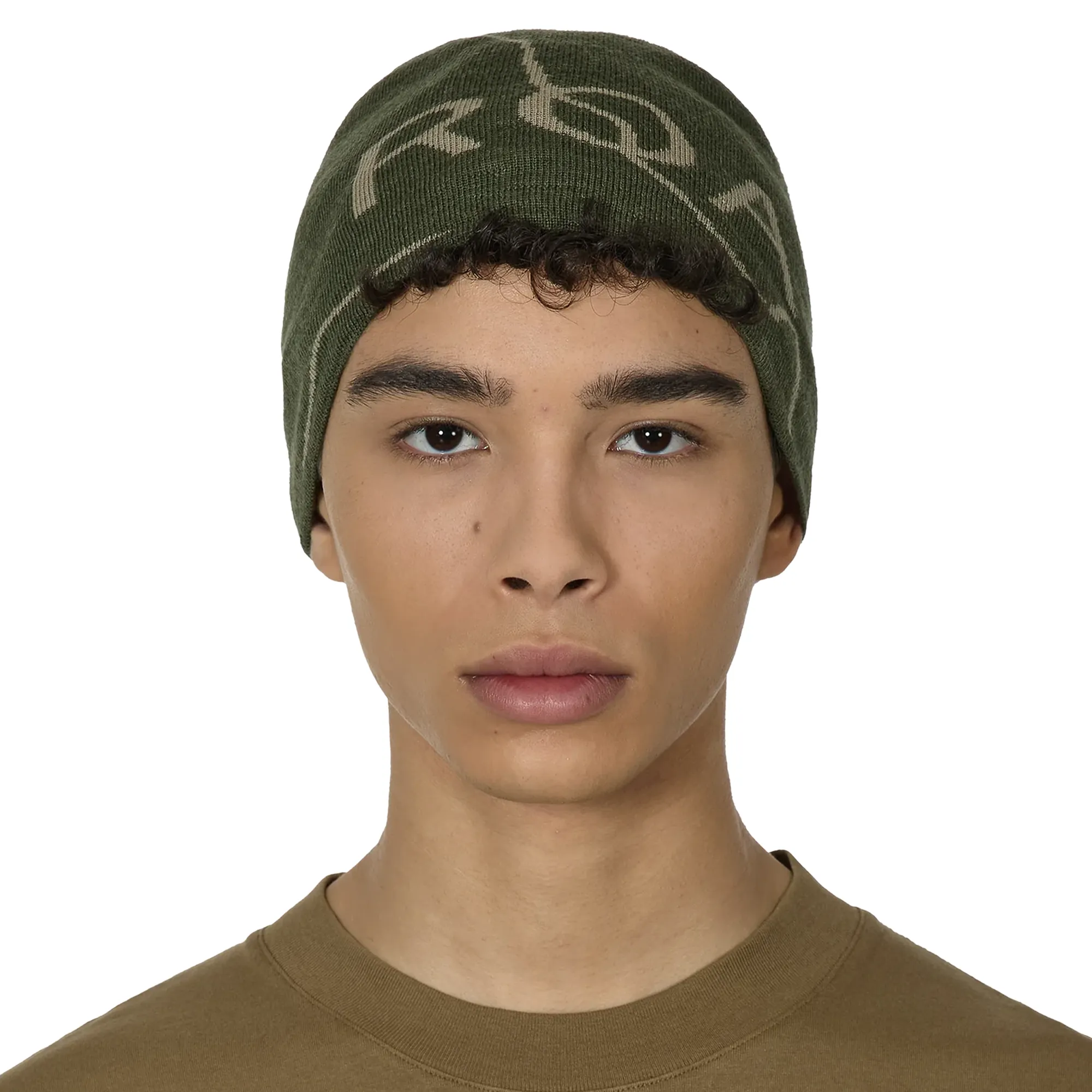 ROA Beanie Logo Dark Olive