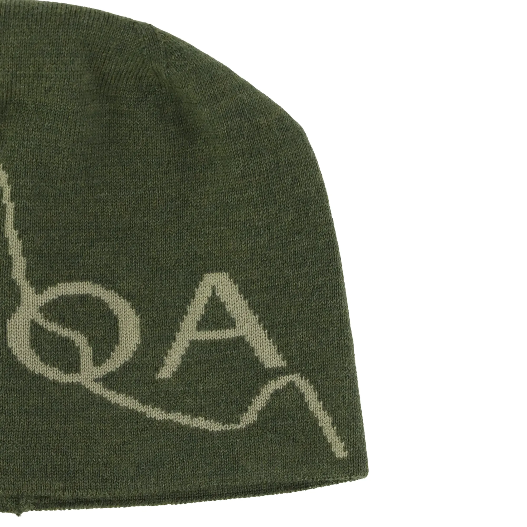 ROA Beanie Logo Dark Olive