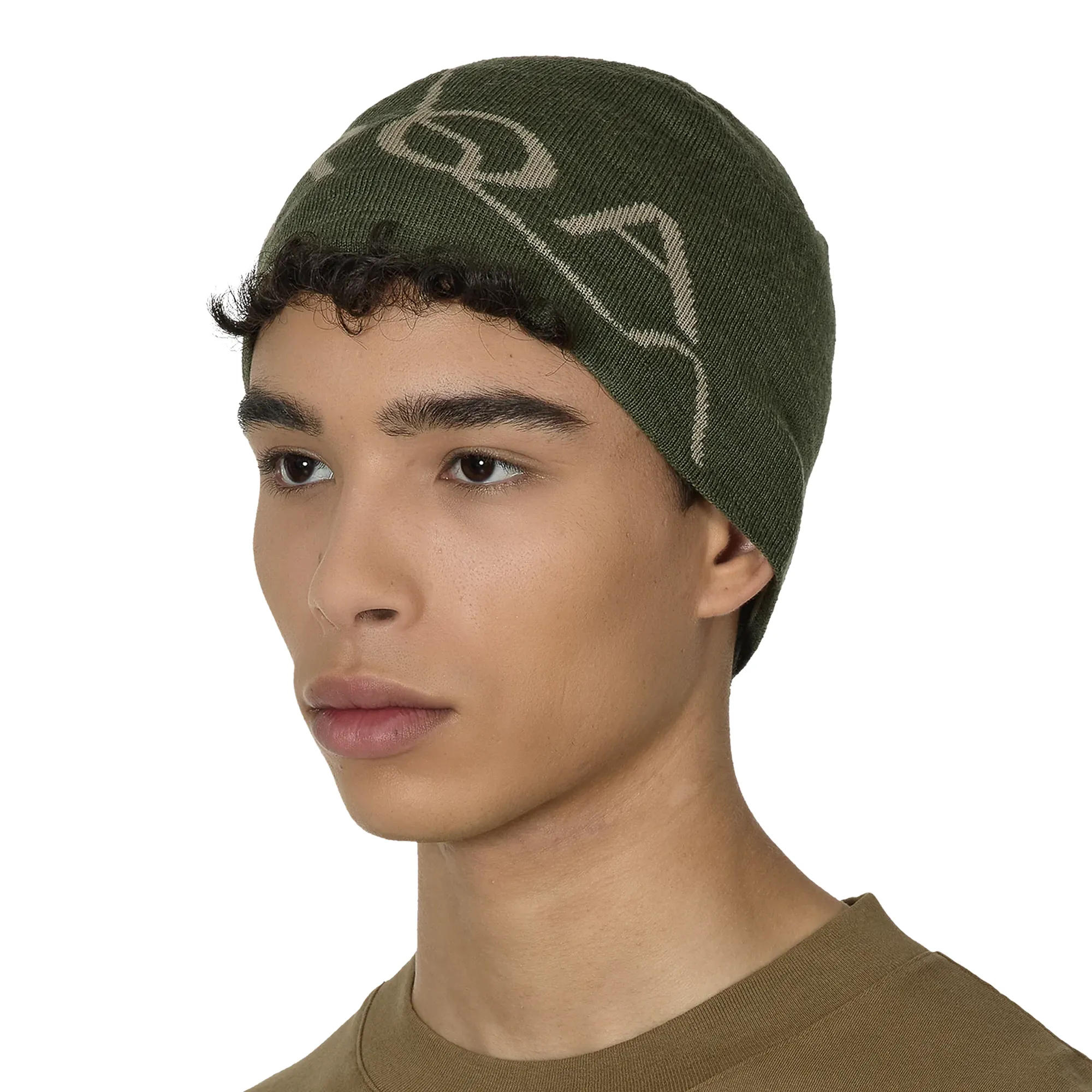ROA Beanie Logo Dark Olive