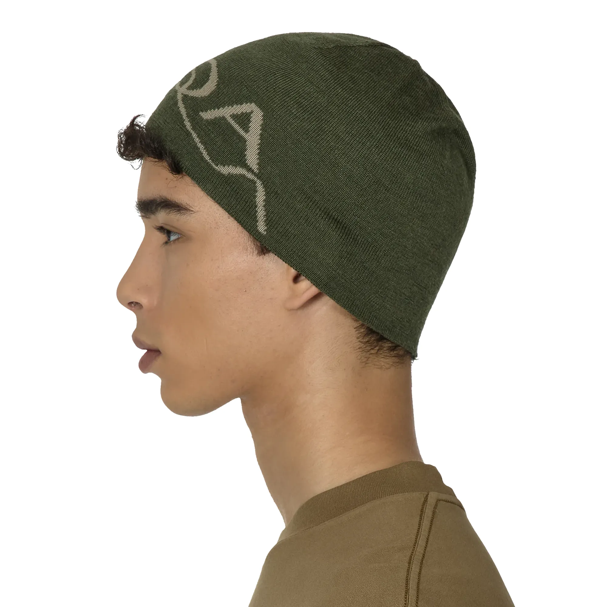 ROA Beanie Logo Dark Olive